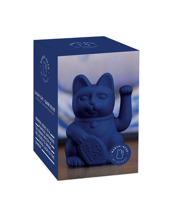 Lucky Cat | Dark Blue