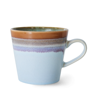 70S CERAMICS: CAPPUCCINO MUG, ASH