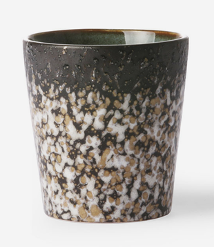 70s ceramics: coffee mug, mud