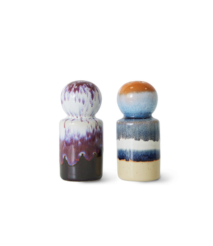 70S CERAMICS: PEPPER & SALT JAR, STARGAZE