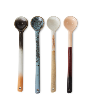 70S CERAMICS: SPOONS L, BREEZE (SET OF 4)