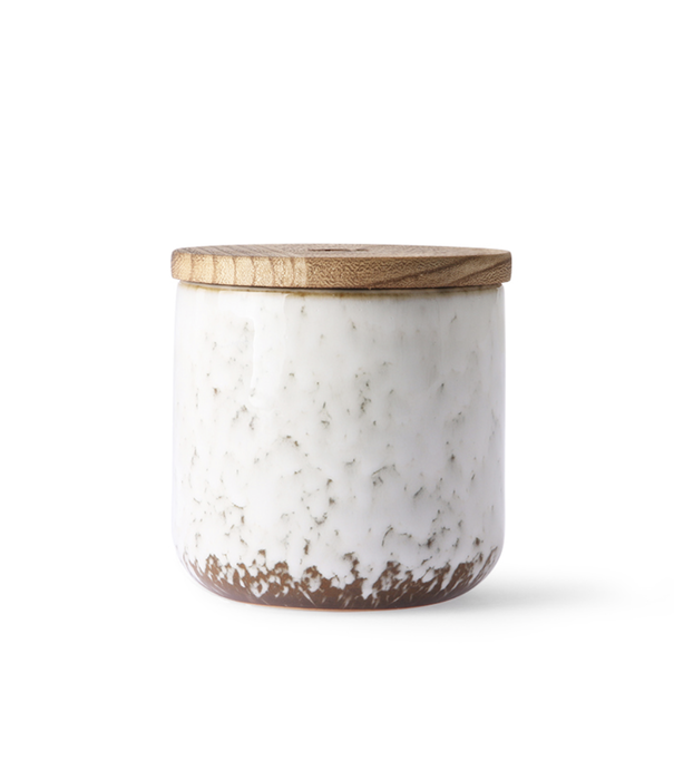 HKliving CERAMIC SCENTED CANDLE: NORTHERN SOUL