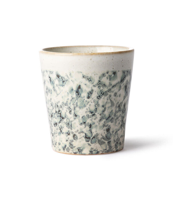 HKliving 70S CERAMICS: COFFEE MUG, HAIL