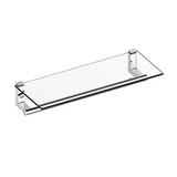 Keuco Towel rack with shelf from glass series Plan Keuco