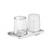 Keuco Dubbele houder glas / lotiondispenser serie Edition 11 Keuco (verchroomd)