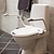 Etac Supporter Toilet arm supports with glasses and lid