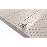 SecuCare Filled fillets set color gray for modular threshold aid SecuCare