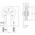 Intersteel 2 hangrollen spaakwiel  tbv schuifdeursysteem Wheel Top mat zwart