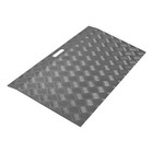 SecuCare Schwellenhilfe Aluminium Schwarzgrau Typ 2 Höhe 3 bis 7 cm - 150 kg - SecuCare