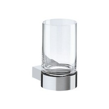 Keuco Glass holder with crystal glass series Plan Keuco