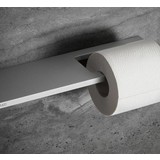 Keuco Toiletpapierrolhouder met planchet serie Edition 400 Keuco