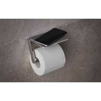 Keuco Toilet paper roll holder with shelf series Plan Keuco