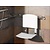 Keuco Shower and bath handle Keuco Plan Care 797/797mm external dimensions