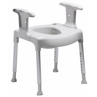 Etac Swift toilet riser freestanding from Etac