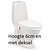 Etac My-Loo toilet seat 6cm with lid - Etac