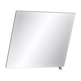 DELABIE Kantelbare spiegel met korte greep antraciet grijs van Delabie