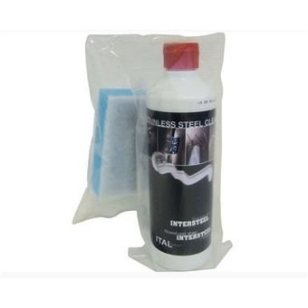 Intersteel Stainless steel cleaner with sponge 500ml - Intersteel