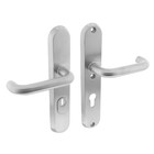 Intersteel Rear door 72mm security fittings with core pull protection