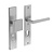 Intersteel Security fittings front door 72 mm with core pull protection Intersteel