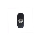 Intersteel Doorbell - Bell Press Oval stainless steel matt black - Intersteel