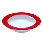 ORNAMIN Ornamin Bowl - Ø 15.5 cm - White / Red