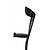 Trustcare TrustCare Elbow crutches - Black / Black