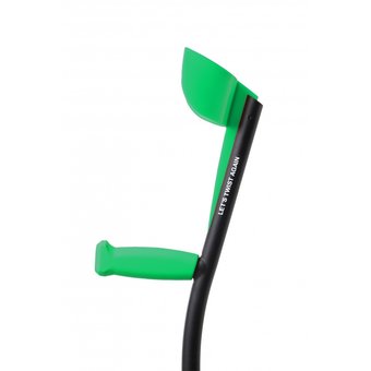 Trustcare TrustCare Elbow Crutches - Green / Black