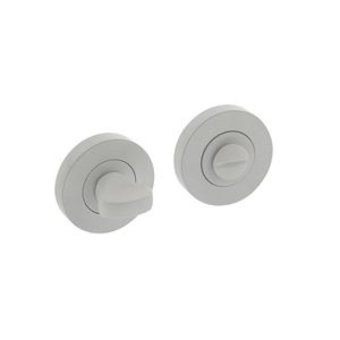 Intersteel Rosette toilet closure / bathroom closure round white - Intersteel