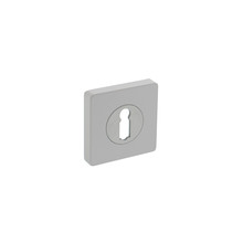 Intersteel Rosette with keyhole square white - Intersteel