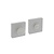 Intersteel Rosette WC-Verschluss / Badverschluss quadratisch weiß - Intersteel