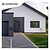 Intersteel Housenumber 6 XL height 30cm stainless steel / matte black from Intersteel