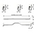 SecuBar Combination barrier bar 87-100cm extendable from SecuBar