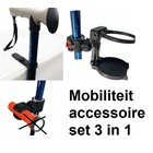 Able2 Mobiliteit accessoireset - Loophulpmiddelen set 3 in 1