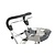 Trustcare Let's Go Indoor walker - silver + tray and basket - TrustCare