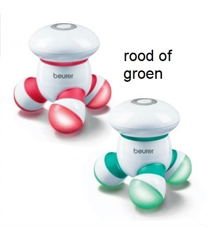 Grof scheuren pad Beurer MG 16 mini massage green or red. Ideal wellness accessories! -  Vitasel-shop