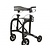 Able2 Neptune rollator - matte black - with rollator bag and back strap - Able2