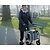 Able2 Neptune walker - champagne - with rollator bag and back strap - Able2