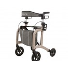 Able2 Neptune rollator - champagne - met rollatortas en rugband  - Able2