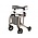 Able2 Neptune walker - champagne - with rollator bag and back strap - Able2