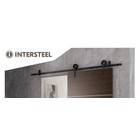 Intersteel Schuifdeursysteem Modern Mat Zwart van Intersteel