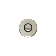 Intersteel Doorbell round concealed in nickel mat Intersteel