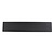 Intersteel Rectangular letter plate with flap and rain edge in stainless steel matt black - Intersteel