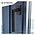 Intersteel Window handle Jura rectangular rosette stainless steel black matt from Intersteel