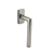 Intersteel Window handle Jura on rectangular rosette brushed stainless steel from Intersteel