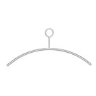 Intersteel Clothes hanger closed eye stainless steel brushed from Intersteel