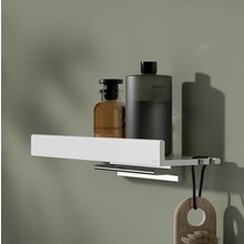 Keuco Shower shelf + integrated wiper - white - Reva Keuco