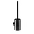 Keuco Toilet brush set series Reva Black Keuco