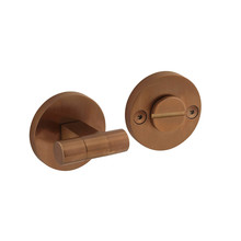 Intersteel WC lock Shiraat- concealed on one side Right - PVD copper matt