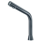 DELABIE Black Binoptic washbasin tap 250mm - battery operated - matte black - Delabie