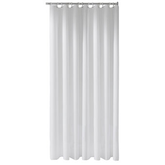 Keuco Shower curtain White - height 1800mm - Plan 60° - Keuco